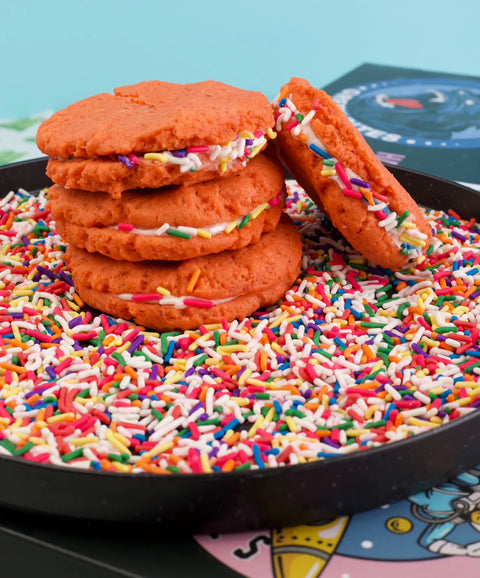 Red Velvet Cookie Sandwich